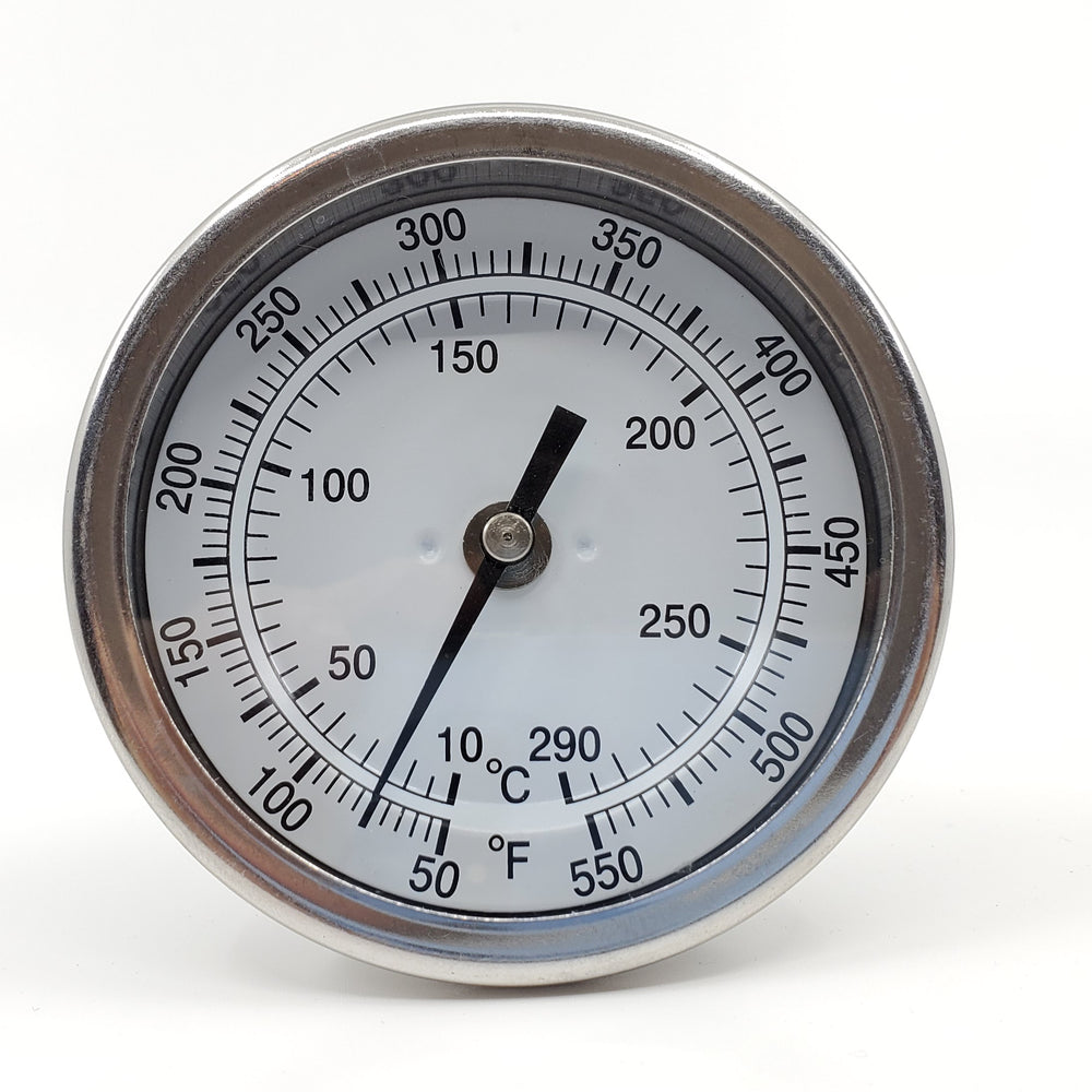 3" Adjustable Dial Thermometer With 4" Stem
