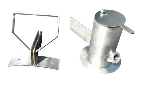 Stainless Steel Smoke Stack Combo