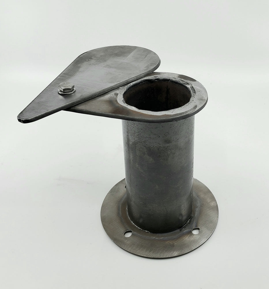 2 ID Inch Bolt On Tear Drop Exhaust